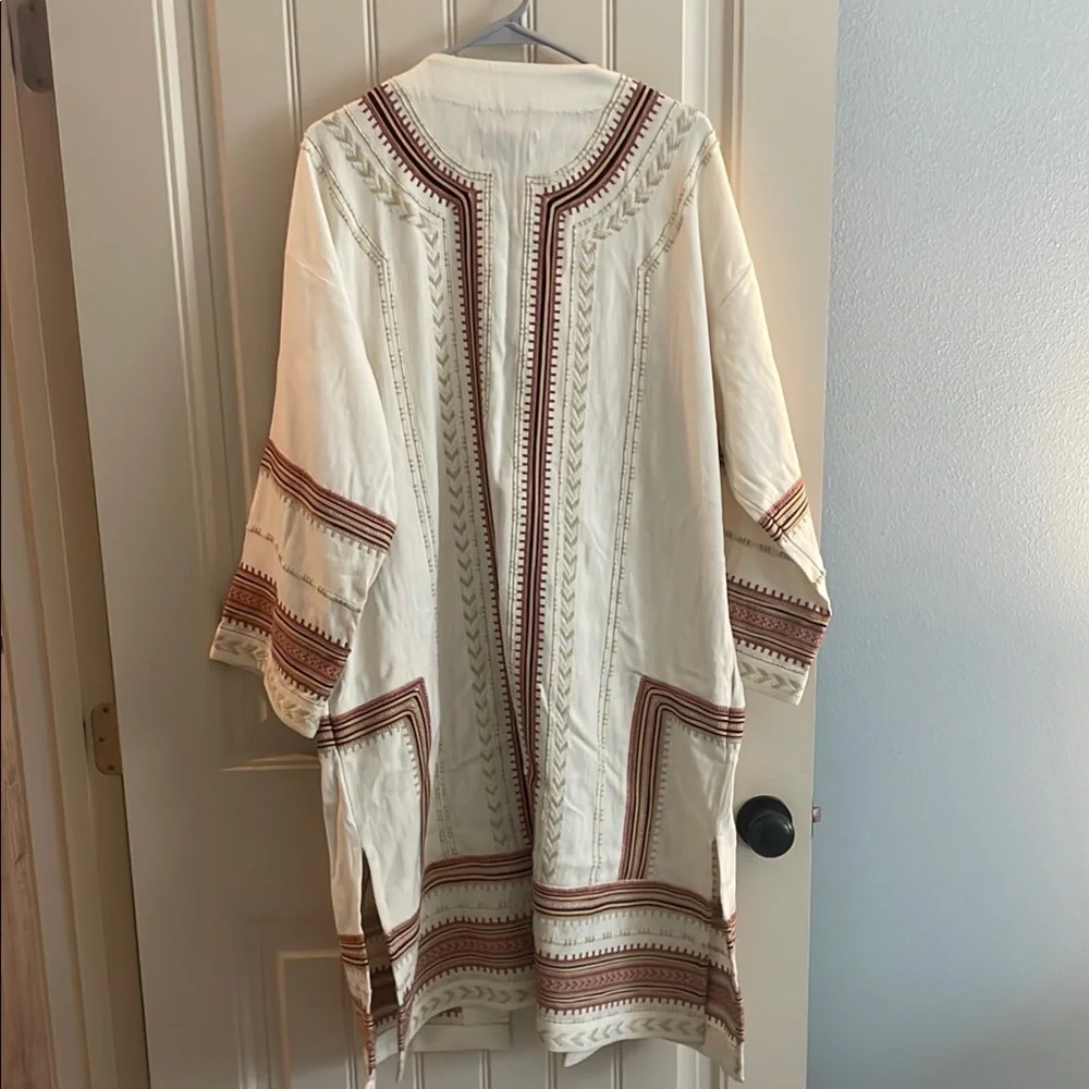 Frye Embroidered Duster - Picture 4 of 4